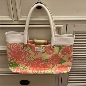 Lilly Pulitzer Floral Tote Bag - Multicolor